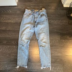 Levi’s 501 Wedgie straight leg jeans. Size 26